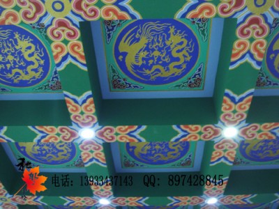唐山墙绘—屋顶唐山墙体彩绘-