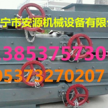 封闭式煤斗闸门手动封闭式煤斗闸门